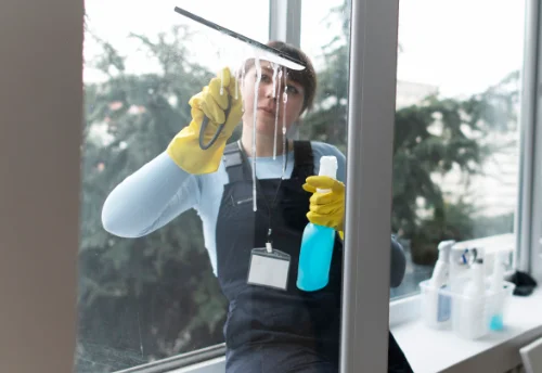 Nettoyage de vitres intérieures et extérieures à Tramain